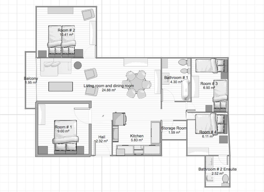 Acogedor Apt 8Pax 4Bdr 2Bth - Cozyhomesevilla1 Exterior foto